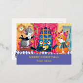 Konzert Young Animal Folien Feiertagspostkarte (Vorderseite/Rückseite)