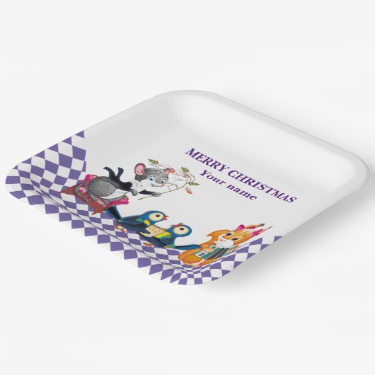 Konzert Young Animal Pappteller (Gewinkelt)