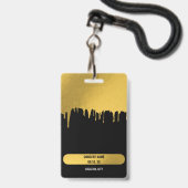 Konzertfestival VIP Individuelle Name Ausweis (Rückseite mit Lanyard)