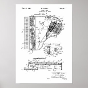 Konzertflügel-Patent Poster