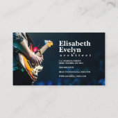 Konzertgitarrist y654 visitenkarte (Rückseite)