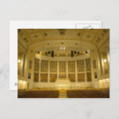 Konzerthaus Postkarte (Vorne/Hinten)
