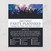 Konzertkreuz, Party-Event-Plannerwerbung Flyer (Vorne)