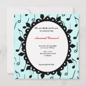 Konzertmusik Einladung (Vorderseite)