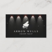 Konzertpianist Grand Piano Visitenkarte (Vorderseite)