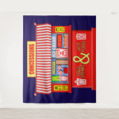 Konzessionen für Lebensmittel und Getränke Wandteppich (Vorderseite)