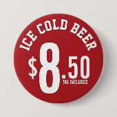 Konzessionslieferungen für Verkäufer von Eiskälteb Button (Vorderseite)