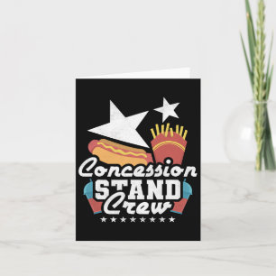 Konzessionsständer-Crew Karte