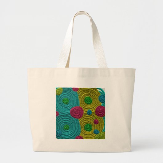 Konzipiert für Wandel und Chancen Jumbo Stoffbeutel (Vorne)