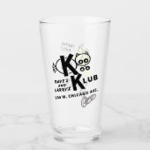 KOO KLUB, Chicago, Illinois Glas (Vorderseite)