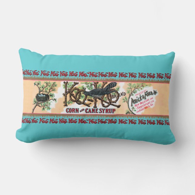 Koo-Koo-Mais und Cane-Sirup Lendenkissen (Vorderseite)