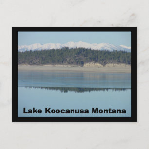 Koocanusa-See Postkarte