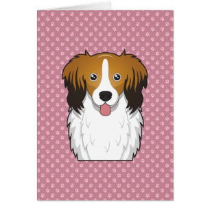 Kooiker Jagdhund-Cartoon