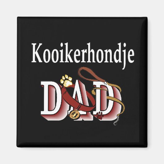 Kooikerhondje dad Magnet (Vorne)