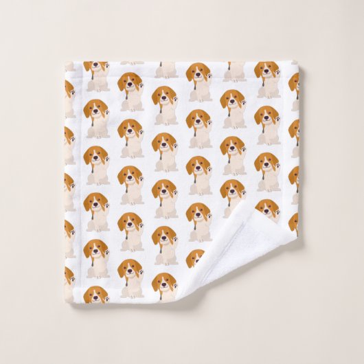 Kooikerhondje Dog Lovers Badhandtuch Set (Waschlappen)