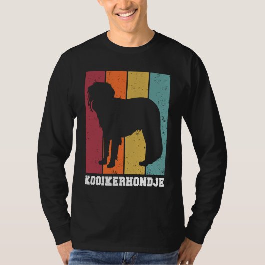 Kooikerhondje Vintage 2 T-Shirt (Vorderseite)