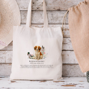 Kooikerhondje Wasserfarben-Hund  Tragetasche