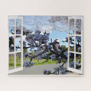 Kookaburas in meinem Fenster, Puzzle