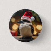 "Kookaburas' Weihnachtsjubiläum" Button (Vorderseite)