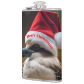 "Kookaburas' Weihnachtsjubiläum" Flachmann (Links)