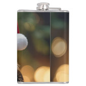 "Kookaburas' Weihnachtsjubiläum" Flachmann (Rückseite)