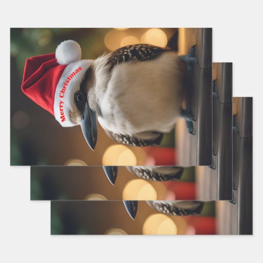 "Kookaburas' Weihnachtsjubiläum" Geschenkpapier Set (Set)