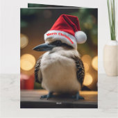 "Kookaburas' Weihnachtsjubiläum" Karte (Rückseite)