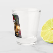 "Kookaburas' Weihnachtsjubiläum" Schnapsglas (Rechts)