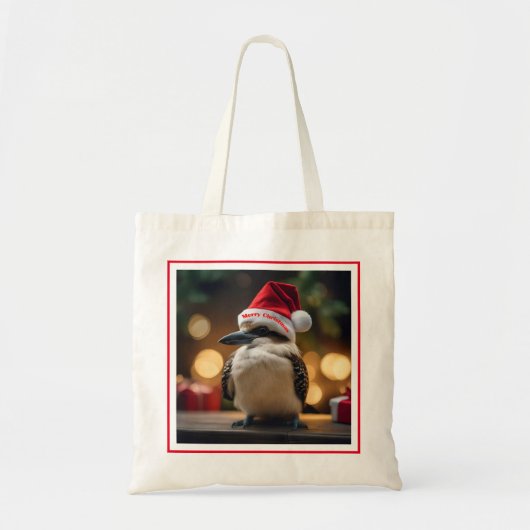 "Kookaburas' Weihnachtsjubiläum" Tragetasche (Vorne)