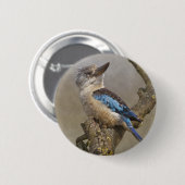 Kookaburra-Abzeichen Button (Vorne & Hinten)