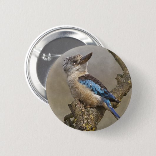 Kookaburra-Abzeichen Button (Vorne & Hinten)