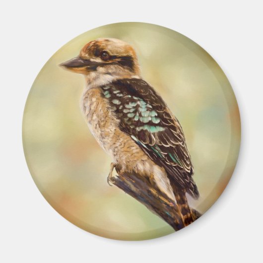 Kookaburra - Australian Bird Art Magnet (Vorne)