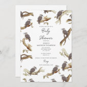 Kookaburra Australian Eucalyptus Baby Shower Einladung (Vorne/Hinten)