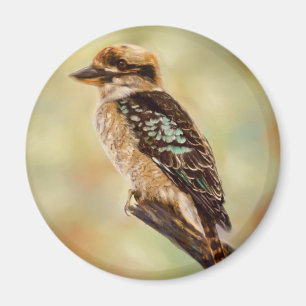 Kookaburra - australische Vogel-Kunst Magnet