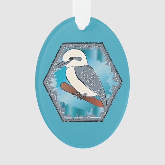 Kookaburra Bird Ornament (Vorderseite)