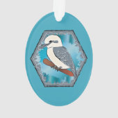 Kookaburra Bird Ornament (Rückseite)