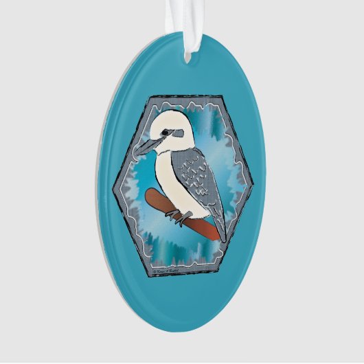 Kookaburra Bird Ornament (Vorderseite)