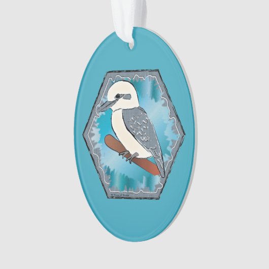 Kookaburra Bird Ornament (Vorderseite)