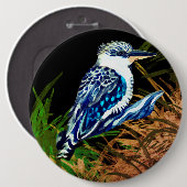 Kookaburra Button (Vorne & Hinten)