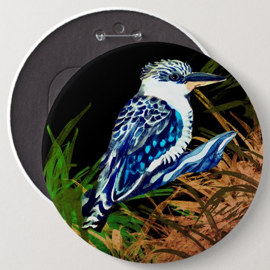 Kookaburra Button (Vorne & Hinten)