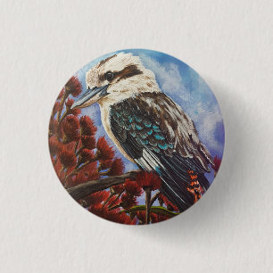Kookaburra Button