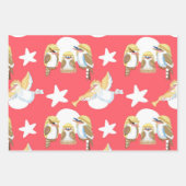 Kookaburra Christmas/Kookaburra Nativity Geschenkpapier Set (Vorderseite 3)