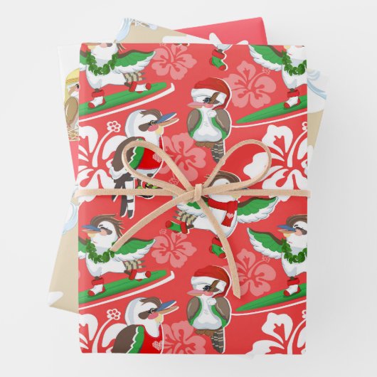 Kookaburra Christmas/Kookaburra Nativity Geschenkpapier Set (Beispiel)