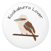 Kookaburra Design Personalised Keramikknauf (Vorderseite)