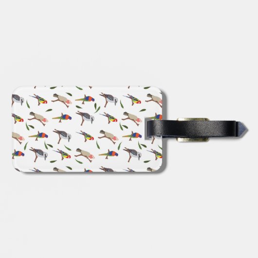 Kookaburra Gepäckanhänger (Rückseite horizontal)