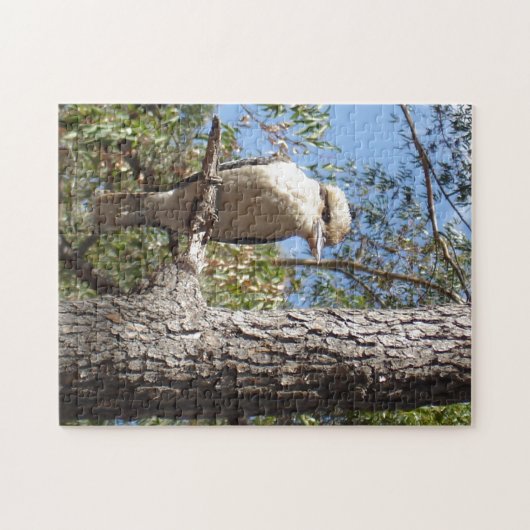 Kookaburra im Baum Puzzle (Horizontal)