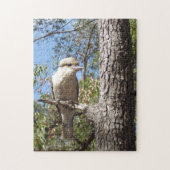 Kookaburra im Baum Puzzle (Vertikal)