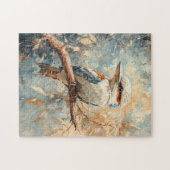 Kookaburra in einer Baumwasserfarbe Puzzle (Horizontal)
