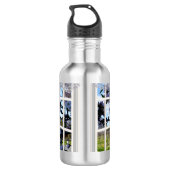 Kookaburra in meinem Fenster, Edelstahlflasche (Rückseite)