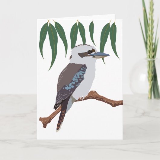 Kookaburra Karte (Vorderseite)